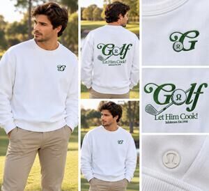 Lululemon x Min Woo Lee Golf Steady State Crewneck Sweatshirt – Men's M